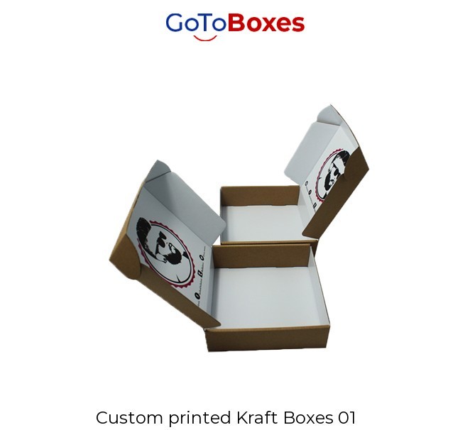 Custom printed Kraft Boxes